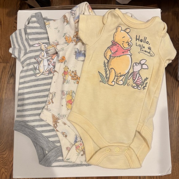 Disney Other - Disney Baby Winnie the Pooh Onesie Bundle